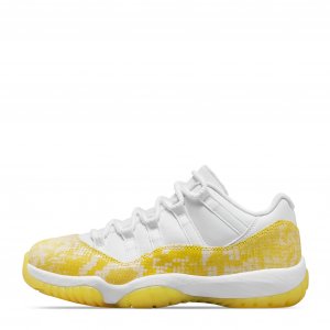 Tenis Air Jordan 11 Yellow Python