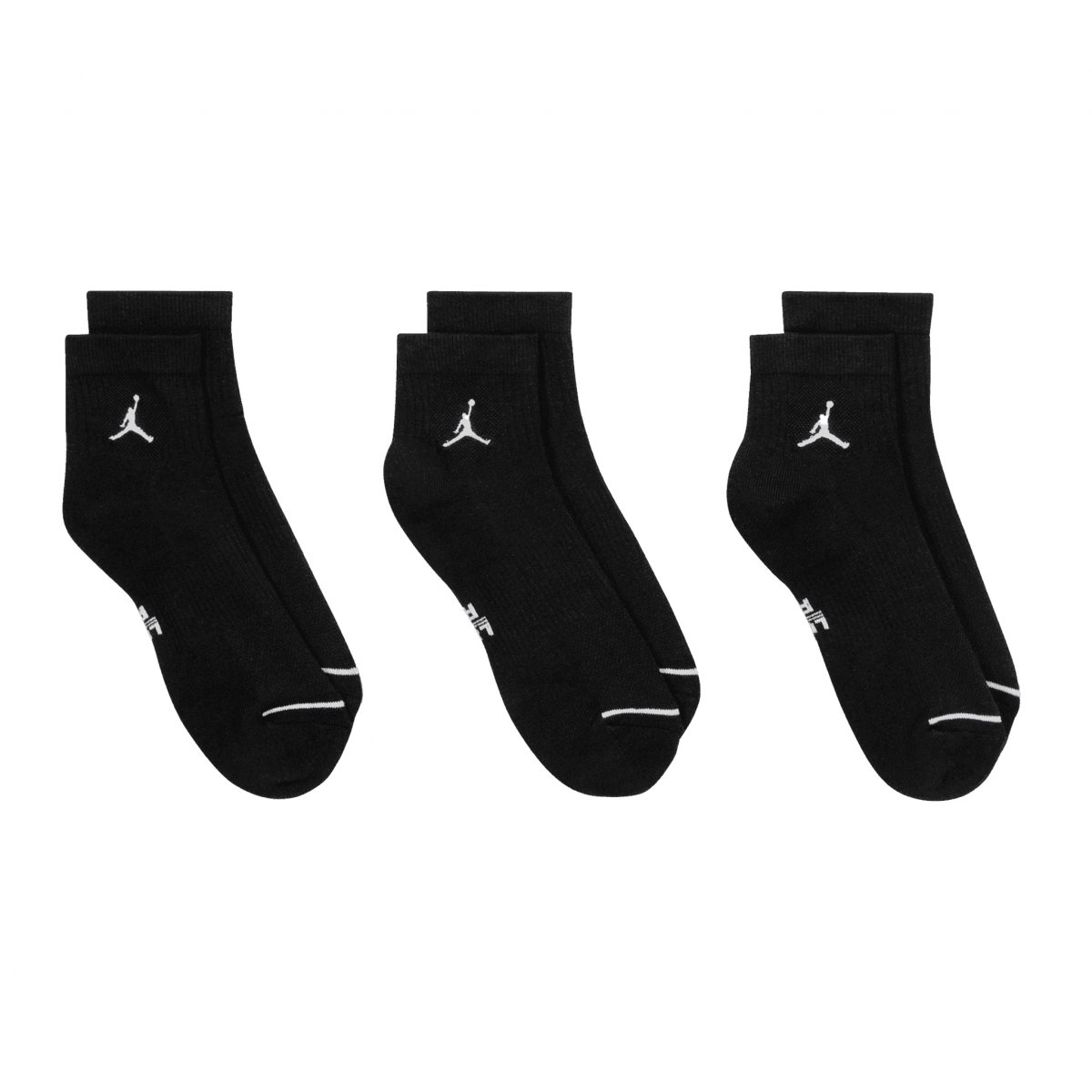 Calcetines Jordan Essential Crew (3 Pares) Black-White - Fútbol Emotion